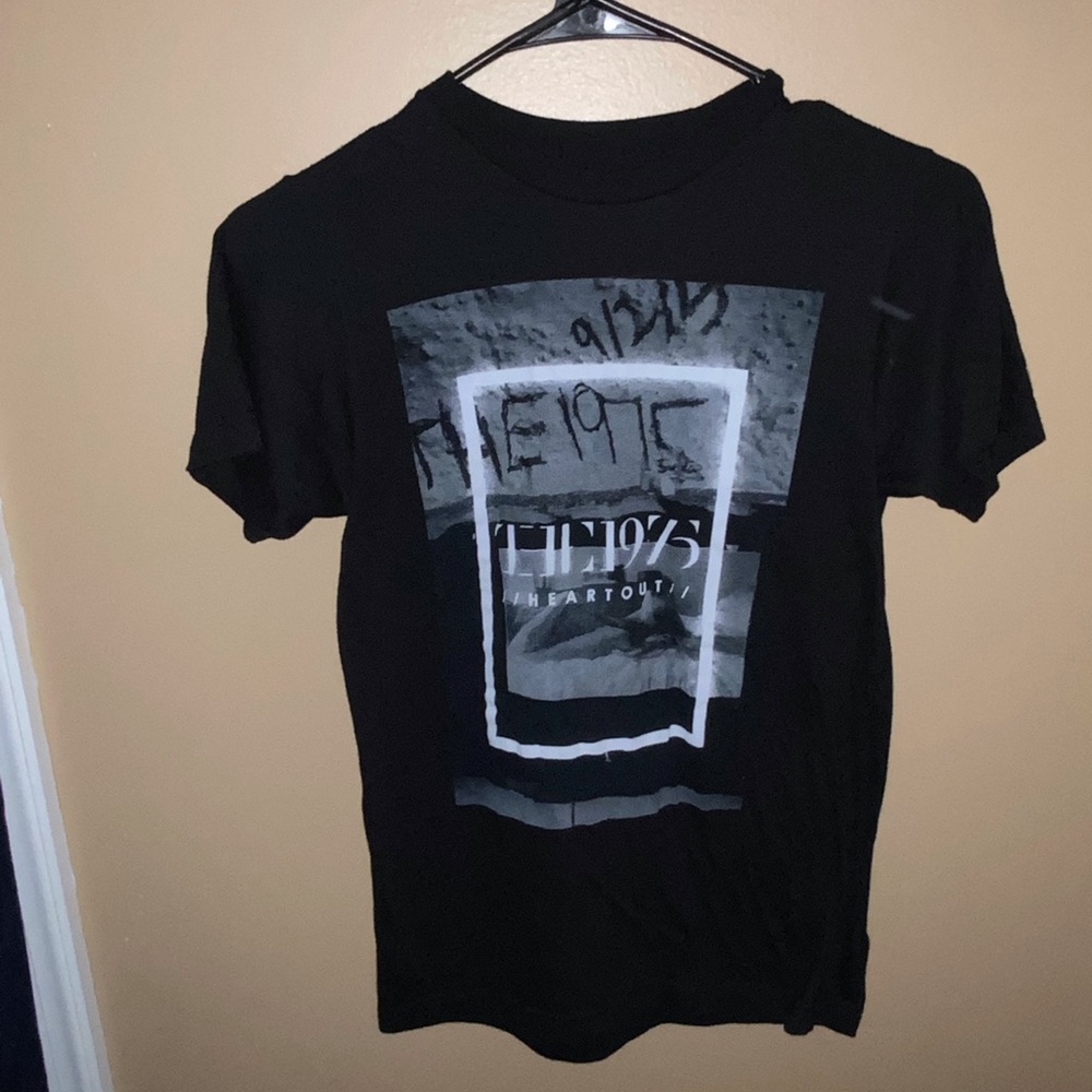 The 1975 Black Heartout T-Shirt, size small